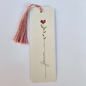 Boekenlegger met kwastje