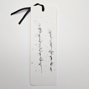 Boekenlegger Minimalistisch zwart