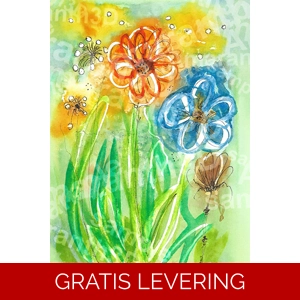 Dansende lentebloemen