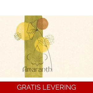 Herfstkaart Metallic