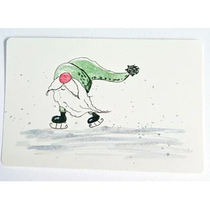 Schaatsende dwerg