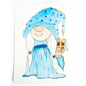 Dwerg met cadeau