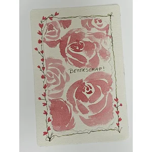 Set van 3 bloemenkaarten : Beterschap & Herstel