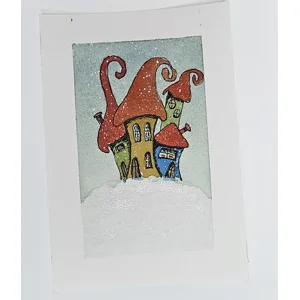 Sprookjeshuizen in de Sneeuw