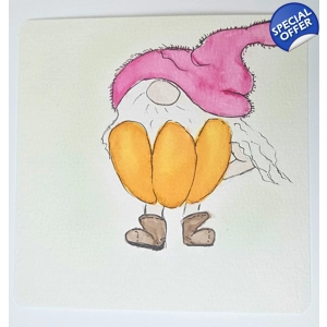 Gnoom in Pompoenkostuum