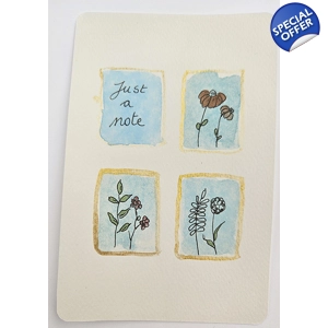 Bloemen blauw en goud