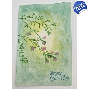 Set van 2 botanische aquarels