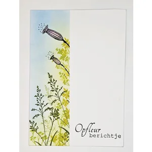 WK-240 Botanische Strook in Blauw‑Groen