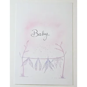 WK-330 Baby kaart verschillende kleur variaties