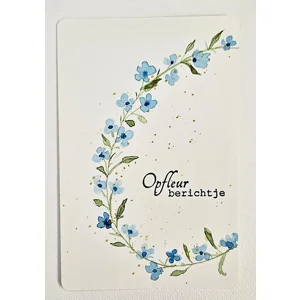 WK-343 Een beetje blauw voor een mooiere dag
