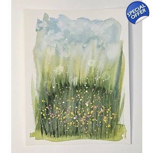 Zomerse bloemenweide