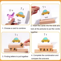 Alphabet Spelling | i can Read | Movable Alphabet Spelling Game with Flash Cards