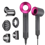 Secador de Pelo Profesional sin Aspas con Tecnología Iónica y Accesorios Intercambiables Secador de Pelo Profesional sin Aspas con Tecnología Iónica y Accesorios Intercambiables