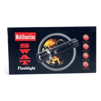 Linterna LED Táctica Recargable - Alta Potencia con Zoom y..