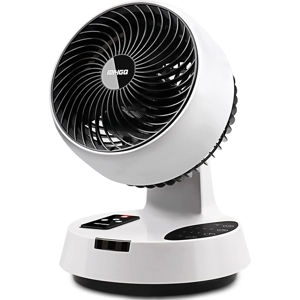 Ventilador Turbo Silencioso de Mesa con Circulación de Aire 3D - Temporizador, Mando a Distancia y O