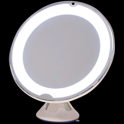Espejo de Maquillaje con Iluminación LED y Aumento 5X Espejo de Maquillaje con Iluminación LED y Aumento 5X