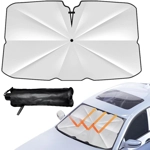 Parasol de coche: Protección solar avanzada y fácil de usar Parasol de coche: Protección solar avanzada y fácil de usar