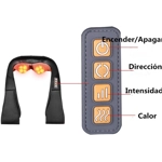Masajeador Cervical 3D con Calor Infrarrojo Masajeador Cervical 3D con Calor Infrarrojo