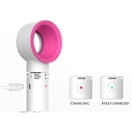 Ventilador Portátil sin Aspas - Mini Enfriador de Mano Recargable USB con 3 Velocidades Ventilador Portátil sin Aspas - Mini Enfriador de Mano Recargable USB con 3 Velocidades