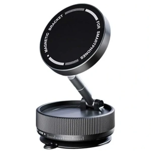 Soporte Magnético para Teléfono con Ventosa al Vacío – Diseño Compacto y Estable para Coche