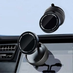 Soporte Magnético para Teléfono con Ventosa al Vacío – Diseño Compacto y Estable para Coche Soporte Magnético para Teléfono con Ventosa al Vacío – Diseño Compacto y Estable para Coche