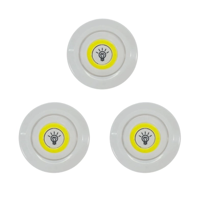 Juego de 3 Mini Lámparas LED para Interior con Control Remoto - Iluminación Flexible y Fácil Instala Juego de 3 Mini Lámparas LED para Interior con Control Remoto - Iluminación Flexible y Fácil Instala
