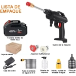 Pistola de Lavado de Alta Presión Inalámbrica - Hidrolavadora Portátil para Coches, Pisos y Jardines Pistola de Lavado de Alta Presión Inalámbrica - Hidrolavadora Portátil para Coches, Pisos y Jardines