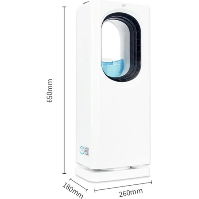 Enfriador de Aire Portátil con Purificador y Humidificador - Ventilador con 3 Velocidades y Función Enfriador de Aire Portátil con Purificador y Humidificador - Ventilador con 3 Velocidades y Función