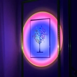 Lámpara de Proyección LED Puesta de Sol y Arcoíris – Luz Ambiental Giratoria 180° para Dormitorio, F Lámpara de Proyección LED Puesta de Sol y Arcoíris – Luz Ambiental Giratoria 180° para Dormitorio, F