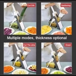Mandolina de Cocina Multifuncional: Cortes Precisos para Chef y Aficionados Mandolina de Cocina Multifuncional: Cortes Precisos para Chef y Aficionados