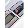 Báscula de Cocina Digital LCD Basic Home - 7 kg, Color Blanco