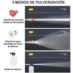 Pistola de Lavado de Alta Presión Inalámbrica - Hidrolavadora Portátil para Coches, Pisos y Jardines Pistola de Lavado de Alta Presión Inalámbrica - Hidrolavadora Portátil para Coches, Pisos y Jardines