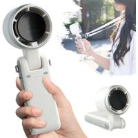 Mini Ventilador Turbo de Mano Plegable con Pantalla LED – ..