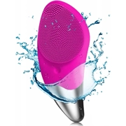 Cepillo Limpiador Facial Eléctrico - Masajeador Exfoliante de Silicona Recargable para Belleza y Cui