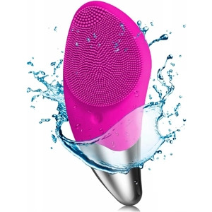 Cepillo Limpiador Facial Eléctrico - Masajeador Exfoliante de Silicona Recargable para Belleza y Cui