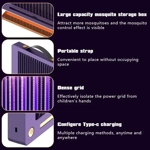 Lámpara Antimosquitos Eléctrica Recargable Blanca - Trampa Silenciosa con Luz UV, Interior y Exterio Lámpara Antimosquitos Eléctrica Recargable Blanca - Trampa Silenciosa con Luz UV, Interior y Exterio