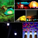 Linterna Camping LED Recargable con Control de Voz y Bola de Cristal Multicolor Linterna Camping LED Recargable con Control de Voz y Bola de Cristal Multicolor