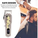 Cortadora de Pelo Eléctrica Inalámbrica - Mango Ergonómico, Bajo Ruido, Ideal para Viajes Cortadora de Pelo Eléctrica Inalámbrica - Mango Ergonómico, Bajo Ruido, Ideal para Viajes