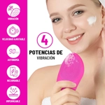 Cepillo Limpiador Facial Eléctrico - Masajeador Exfoliante de Silicona Recargable para Belleza y Cui Cepillo Limpiador Facial Eléctrico - Masajeador Exfoliante de Silicona Recargable para Belleza y Cui