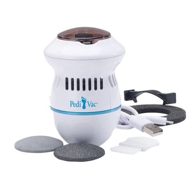 Lima Eléctrica Recargable para Pies con Aspiradora - Removedor de Callos para Piel Suave y Exfoliada Lima Eléctrica Recargable para Pies con Aspiradora - Removedor de Callos para Piel Suave y Exfoliada