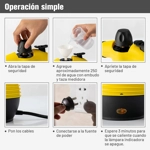 Vaporeta de Limpieza de Mano Portátil Multiusos - Con 9 Accesorios para Todo Tipo de Superficies Vaporeta de Limpieza de Mano Portátil Multiusos - Con 9 Accesorios para Todo Tipo de Superficies