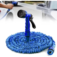 Manguera de Jardín Expandible con Pistola de Pulverización de 7 Modos - Manguera Mágica con Adaptado