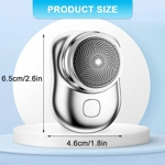 Mini Afeitadora Eléctrica Portátil Storm Shaver 2023 - Afeitadora Potente Recargable USB Mini Afeitadora Eléctrica Portátil Storm Shaver 2023 - Afeitadora Potente Recargable USB
