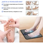 Masajeador de Pies Eléctrico EMS - Alivio Total con Estimulación Eléctrica Muscular Masajeador de Pies Eléctrico EMS - Alivio Total con Estimulación Eléctrica Muscular