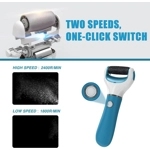Lima Eléctrica Azul - Set de Manicura y Pedicura para Eliminar Durezas y Cuidado de Pies Lima Eléctrica Azul - Set de Manicura y Pedicura para Eliminar Durezas y Cuidado de Pies
