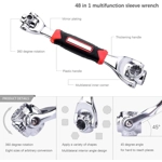 Llave Universal 48 en 1 - Herramienta Multifuncional para Reparación de Automóviles y Bricolaje Llave Universal 48 en 1 - Herramienta Multifuncional para Reparación de Automóviles y Bricolaje