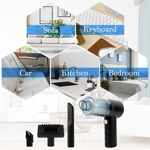 Aspiradora de Mano Inalámbrica - Mini Aspiradora para Autos, Coche, Oficina y Hogar con Carga USB Aspiradora de Mano Inalámbrica - Mini Aspiradora para Autos, Coche, Oficina y Hogar con Carga USB