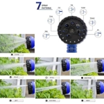 Manguera de Jardín Expandible con Pistola de Pulverización de 7 Modos - Manguera Mágica con Adaptado Manguera de Jardín Expandible con Pistola de Pulverización de 7 Modos - Manguera Mágica con Adaptado