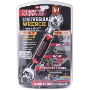 Llave Universal 48 en 1 - Herramienta Multifuncional para Reparación de Automóviles y Bricolaje