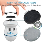 Lima Eléctrica Recargable para Pies con Aspiradora - Removedor de Callos para Piel Suave y Exfoliada Lima Eléctrica Recargable para Pies con Aspiradora - Removedor de Callos para Piel Suave y Exfoliada